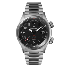 Load image into Gallery viewer, Bremont Altitude MB Meteor 42mm Black Dial on titanium bracelet, front
