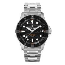 Load image into Gallery viewer, Bremont Supermarine 43mm 500m Black Dial on steel bracelet, front