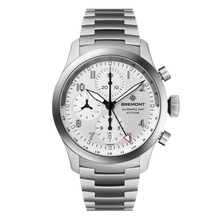 Load image into Gallery viewer, Bremont Altitude 42mm Chronograph Silver Dial on stainless steel bracelet, front