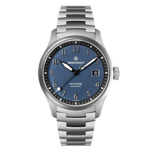 Load image into Gallery viewer, Bremont Altitude 39mm Blue Dial on stainless steel bracelet, front
