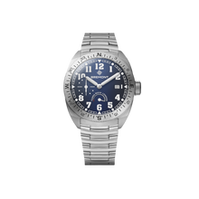 Load image into Gallery viewer, Bremont Terra Nova 40.5mm Power Reserve Blue on steel bracelet, front
