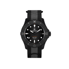 Load image into Gallery viewer, Bremont Supermarine 43mm 500m Black Ceramic on black and anthracite NATO strap, front
