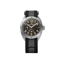 Load image into Gallery viewer, Bremont Terra Nova 40.5mm Power Reserve Black on black and anthracite NATO strap, front