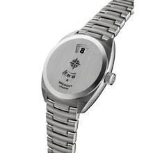 Load image into Gallery viewer, Bremont Terra Nova 35mm Jumping Hour Steel on steel bracelet, side