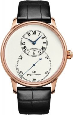 Jaquet Droz Grande Seconde with White Dial in Rose Gold