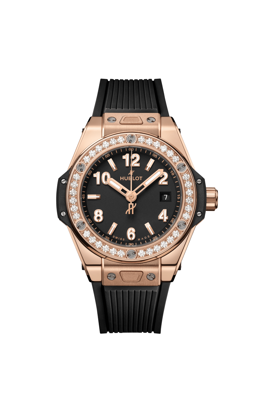 Hublot Big Bang One Click in Rose Gold with Diamond Bezel 33mm