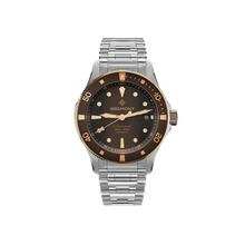 Load image into Gallery viewer, Bremont Supermarine 40mm 300m Date Bi-Colour Brown Dial on bracelet, front
