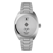 Load image into Gallery viewer, Bremont Terra Nova 35mm Jumping Hour Steel on steel bracelet, front

