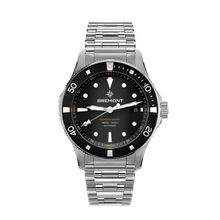 Load image into Gallery viewer, Bremont Supermarine 40mm 300m Date Black Dial on bracelet, front
