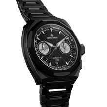 Load image into Gallery viewer, Bremont Supernova 41mm Chronograph Hawking Edition on integrated bracelet, angled view

