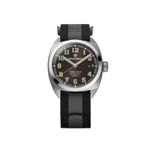 Load image into Gallery viewer, Bremont Terra Nova 40.5mm Date Black Dial on black and anthracite NATO strap, front
