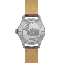 Load image into Gallery viewer, Bremont Supermarine 40mm 300m Date Bi-Colour Brown Dial on leather strap, case back
