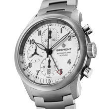 Load image into Gallery viewer, Bremont Altitude 42mm Chronograph Silver Dial on stainless steel bracelet, side
