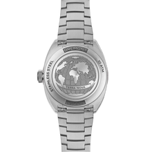 Load image into Gallery viewer, Bremont Terra Nova 40.5mm Power Reserve Blue on steel bracelet, decorated steel case back
