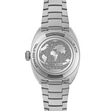 Load image into Gallery viewer, Bremont Terra Nova 40.5mm Jumping Hour Black Dial on steel bracelet, case back
