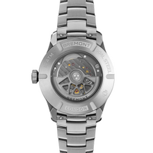 Load image into Gallery viewer, Bremont Altitude 39mm Black Dial on stainless steel bracelet, open case back
