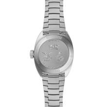 Load image into Gallery viewer, Bremont Terra Nova 40.5mm Date HMAF Brown Dial on steel bracelet, case back with HMAF insignia
