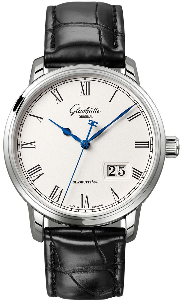 Glashutte Original Senator Panorama Date in Stainless Steel