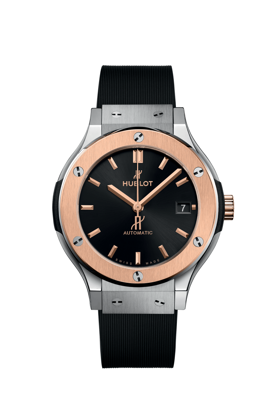 Hublot Classic Fusion in Titanium and Rose Gold 38mm