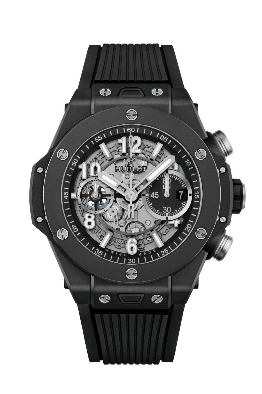Hublot Big Bang Unico Black Magic 44mm Diamonds International