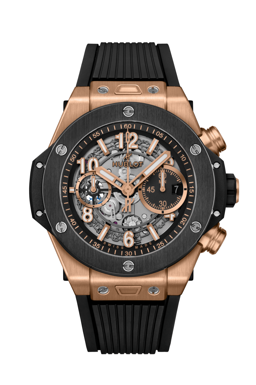 Hublot Big Bang Unico in Rose Gold and Ceramic 44mm