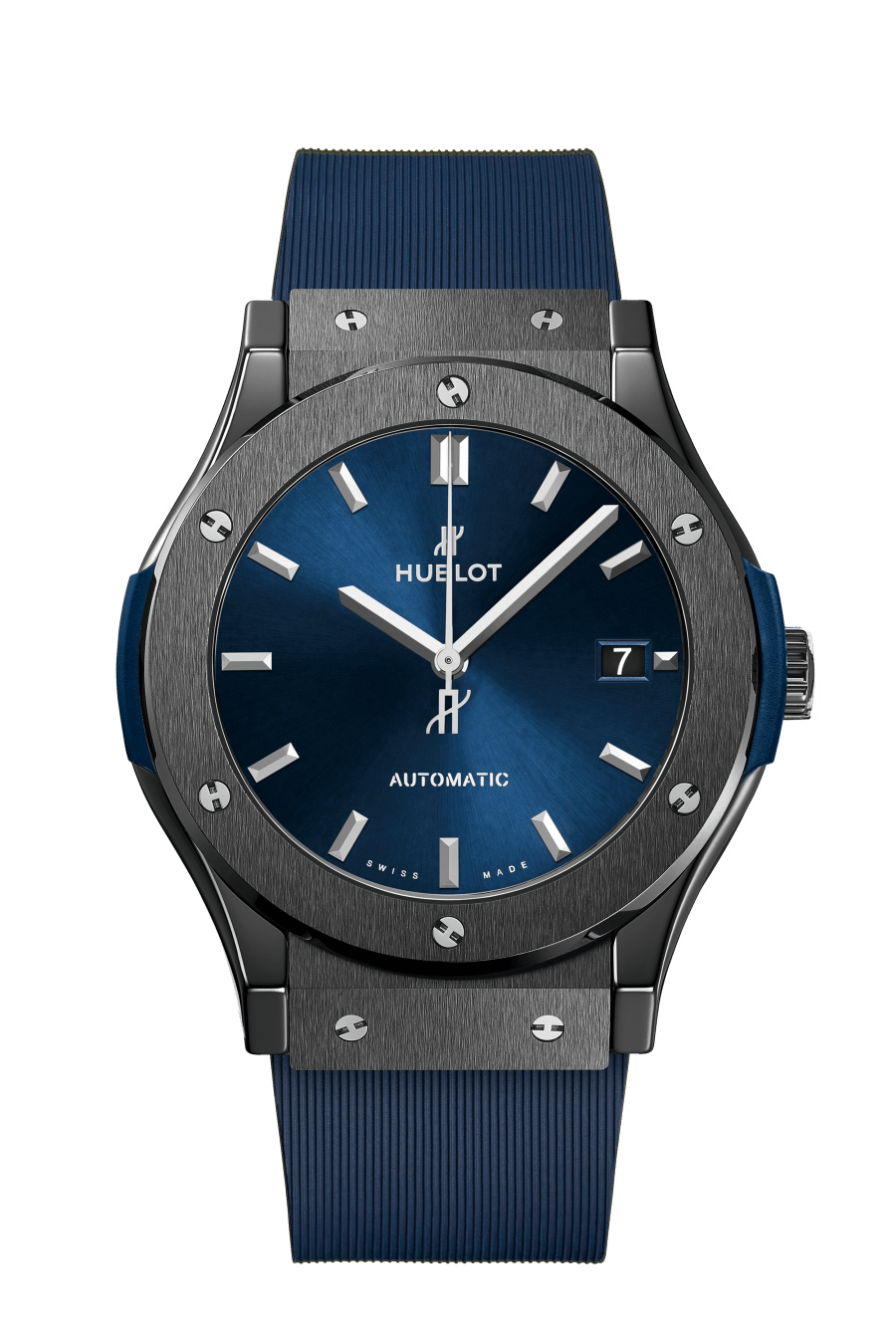 Hublot Classic Fusion with Blue Dial in Black Ceramic 45mm