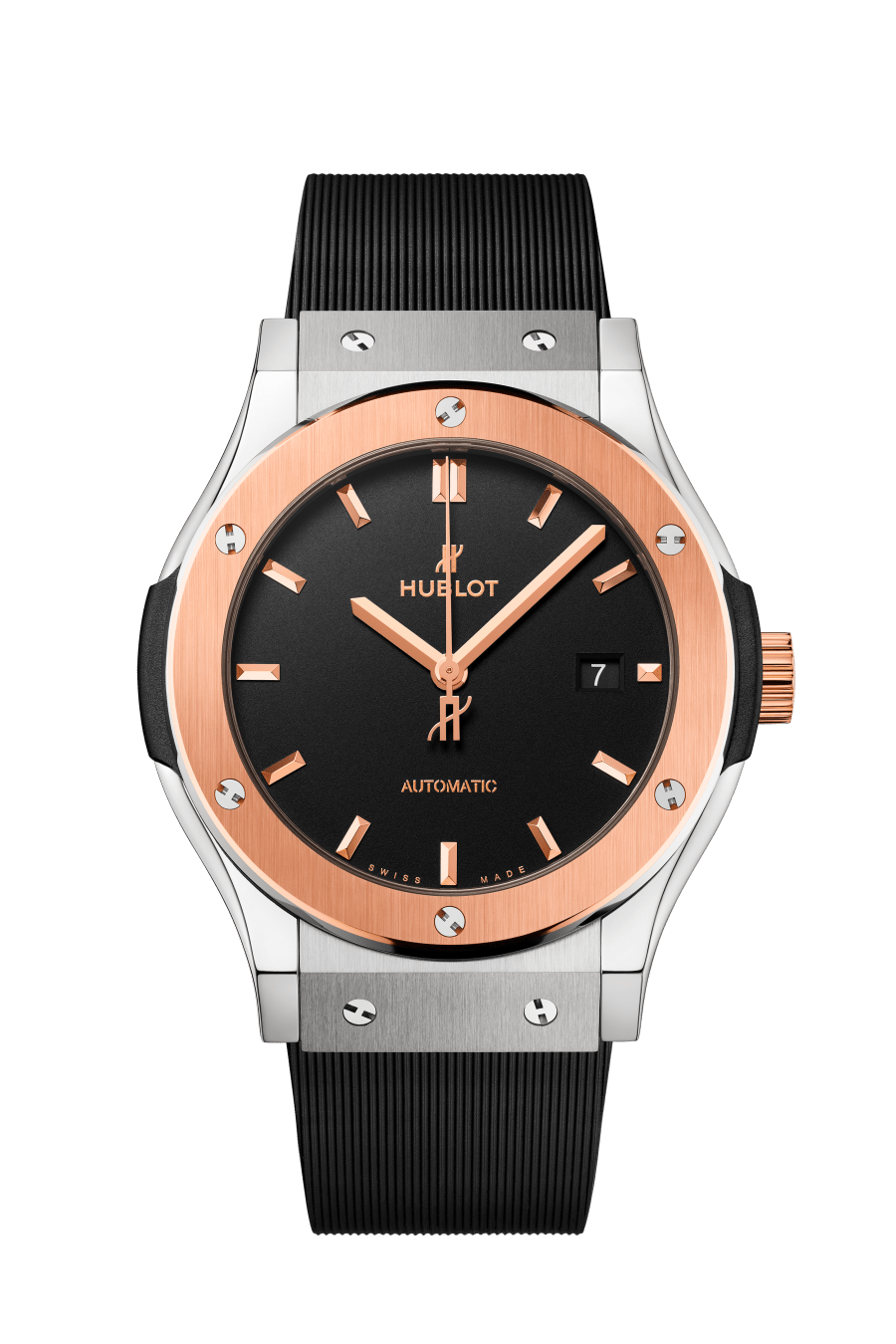 Hublot Classic Fusion in Titanium and Rose Gold 42mm