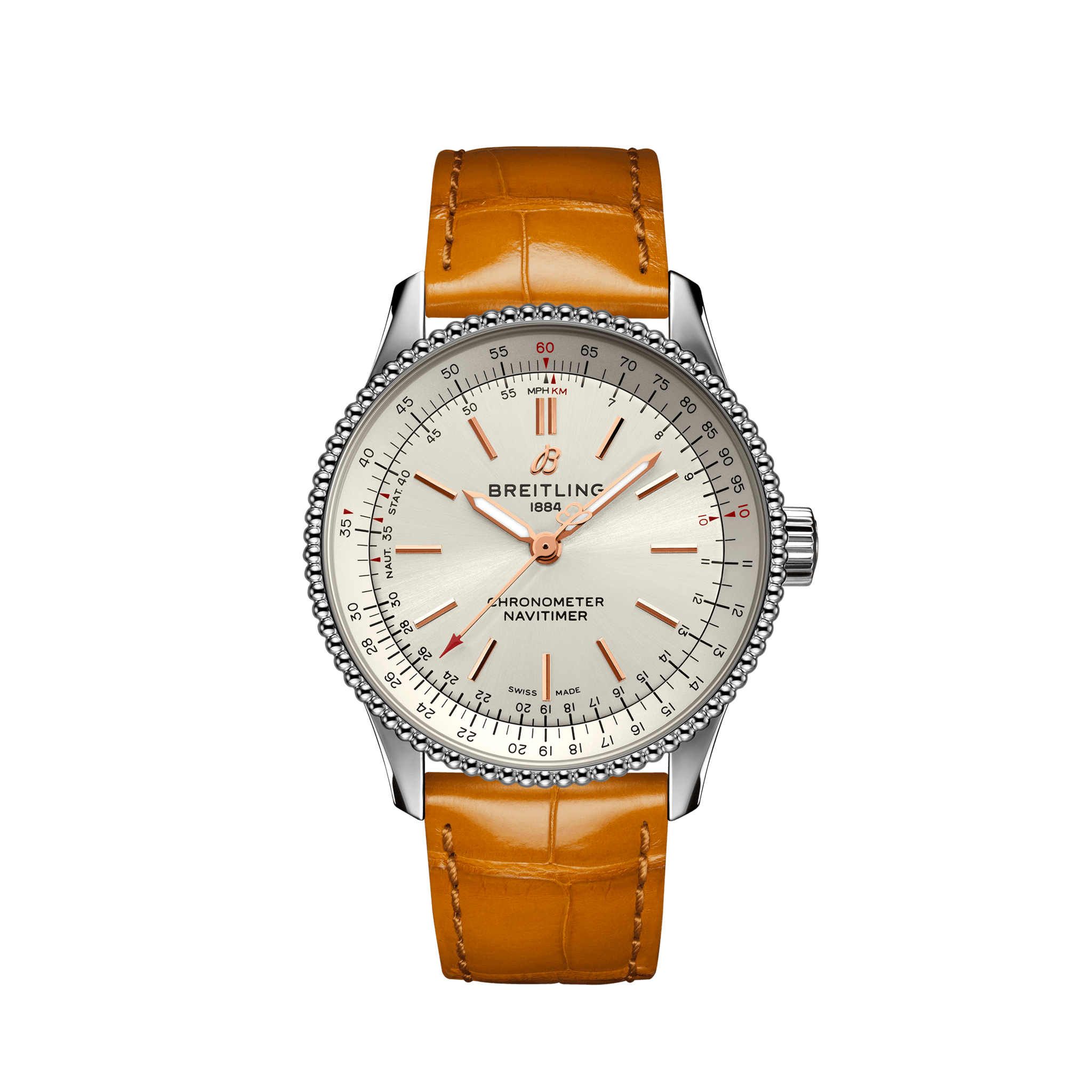 Breitling Navitimer 35MM in Stainless Steel with Cream Dial with