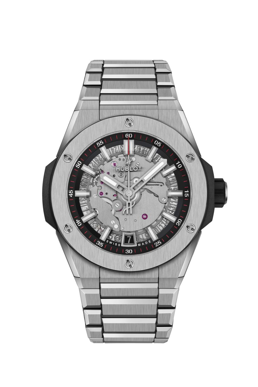 Hublot Big Bang Integrated Time Only in Titanium 42mm – Diamonds