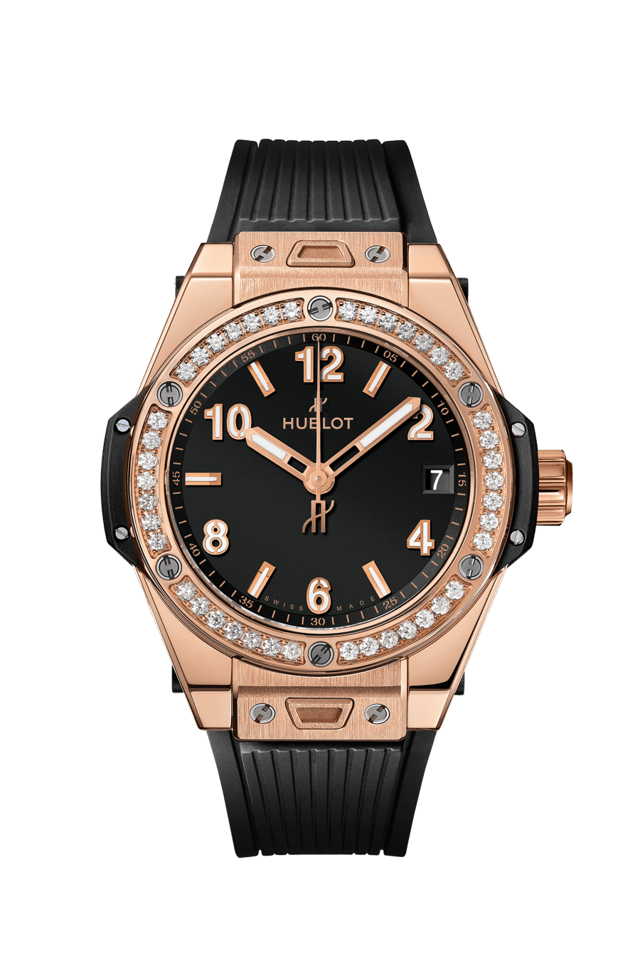 Hublot Big Bang One Click in Rose Gold with Diamond Bezel 39mm