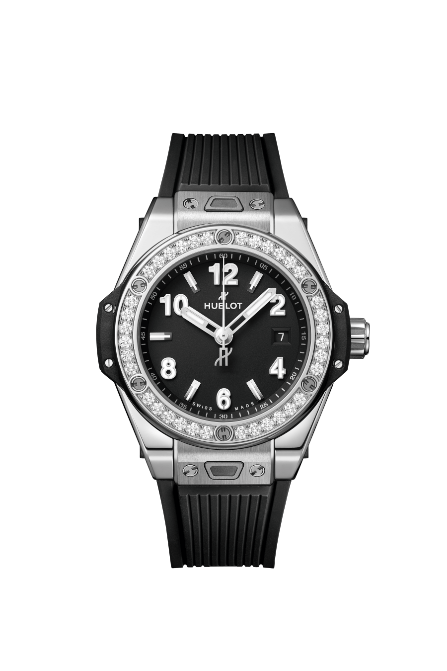 Hublot Big Bang One Click with Black Dial in Stainless Steel 33mm
