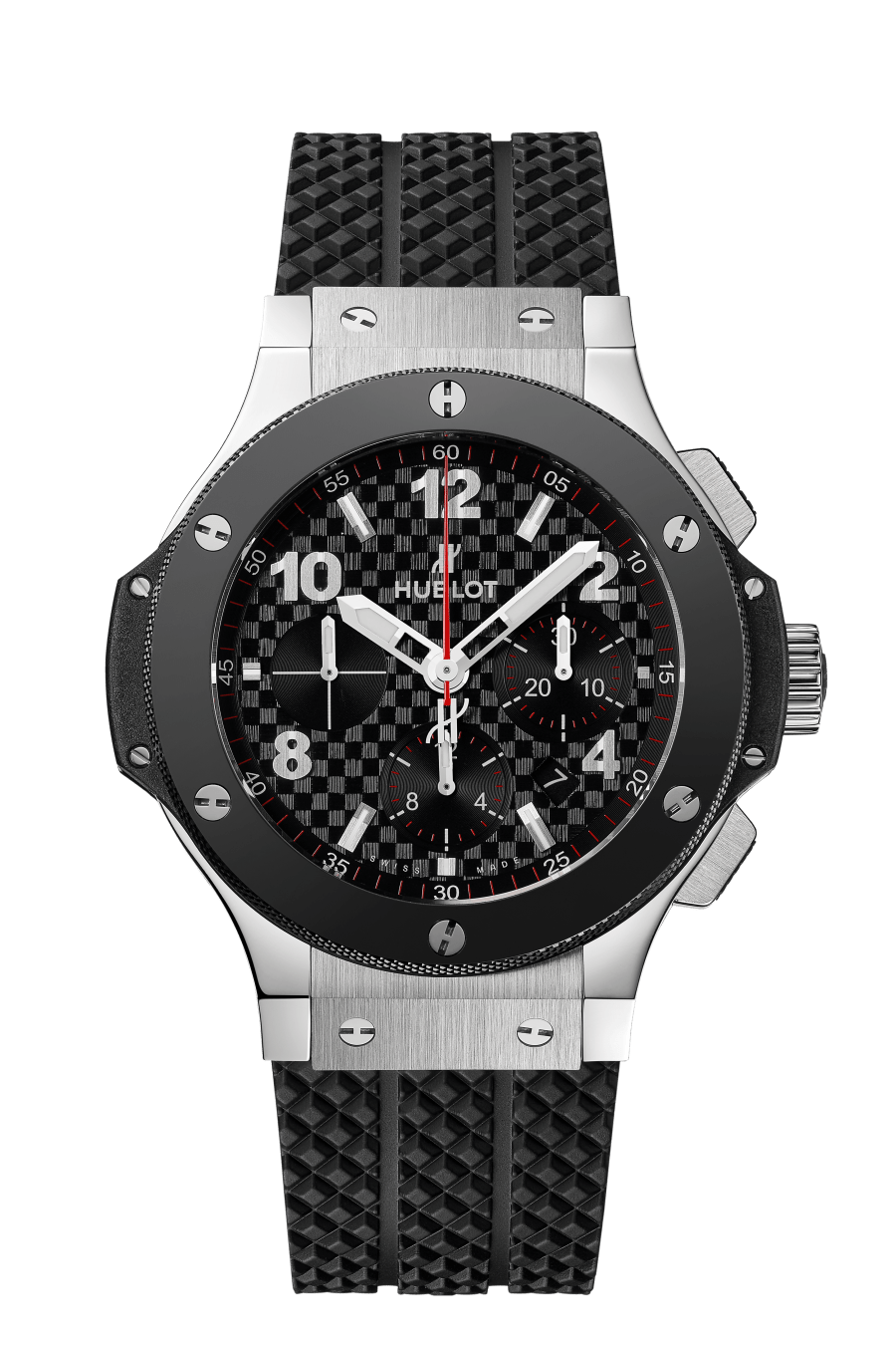 Hublot Big Bang with Black Checkered Dial in Stainless Steel 44mm