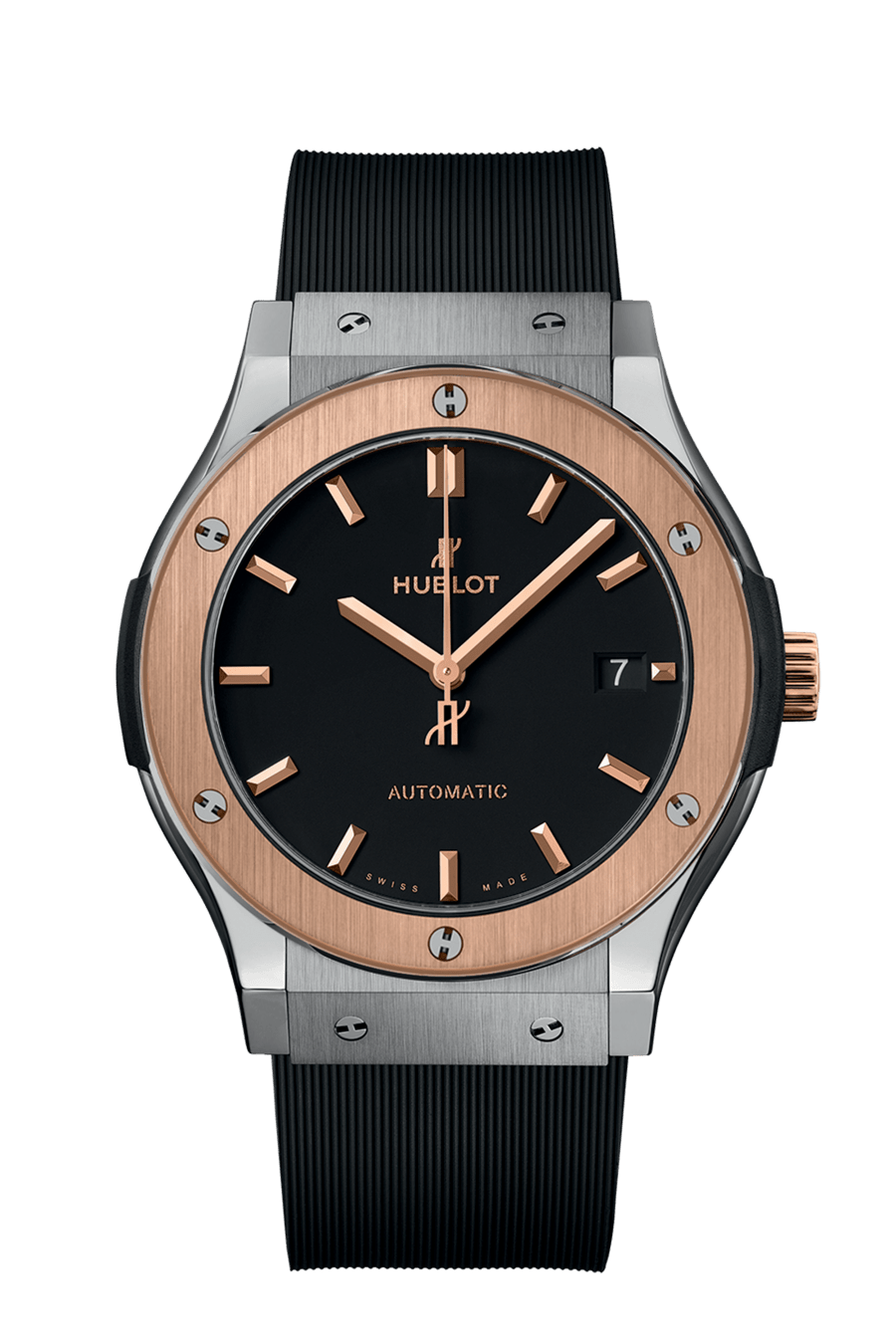 Hublot Classic Fusion in Titanium and Rose Gold 45mm