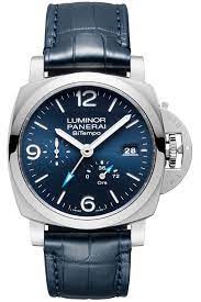 Panerai Luminor BiTempo with Blue Dial in Stainless Steel 44mm