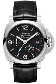 Panerai Luminor BiTempo with Black Dial in Stainless Steel 44mm