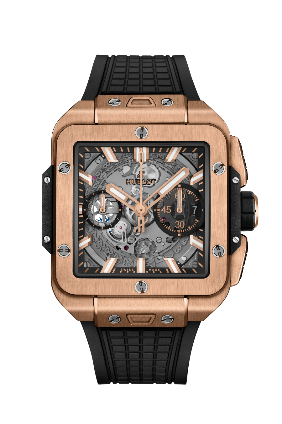 Hublot Square Bang Unico King Gold 42MM with Sapphire Dial in Rose Gold