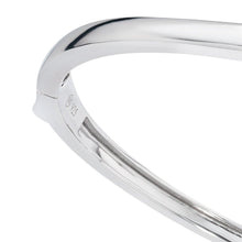 Load image into Gallery viewer, Hinge and 925 sterling silver hallmark on the Safi Kilima tanzanite bangle
