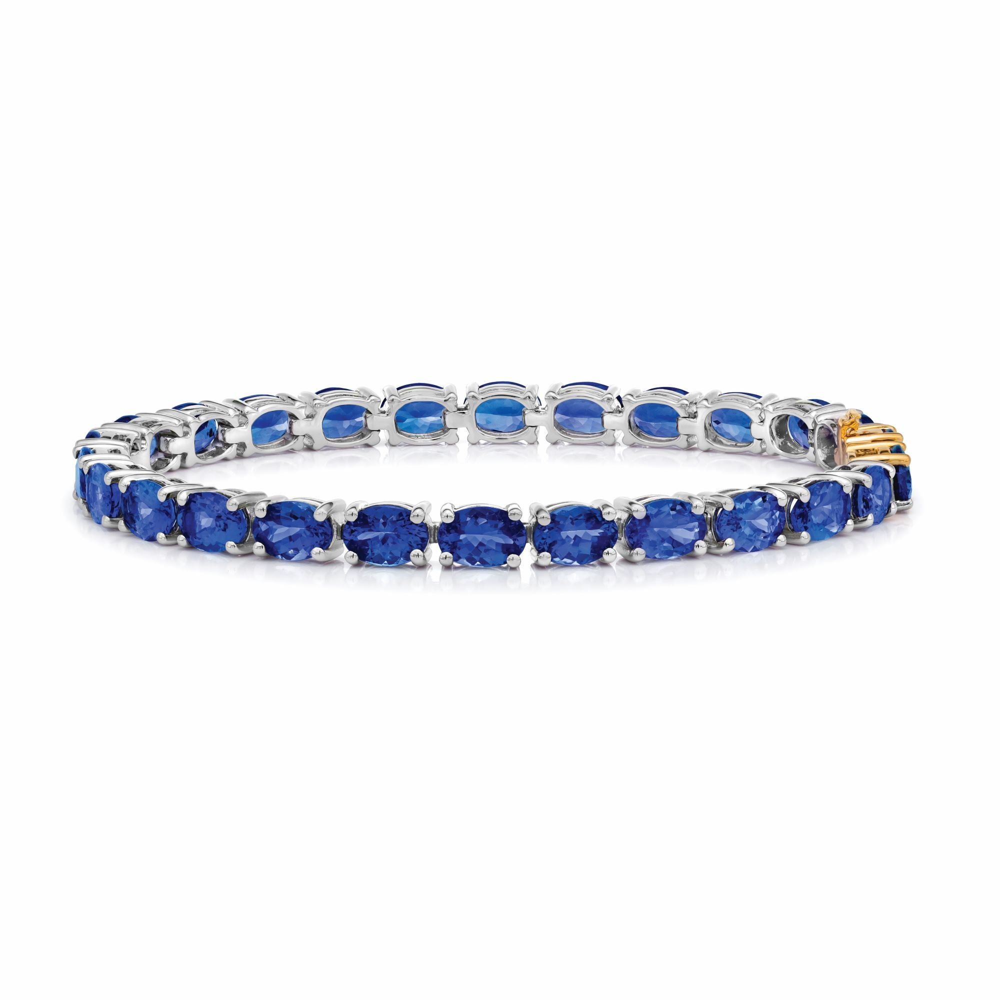 Tanzanite and diamond bracelets Clearance