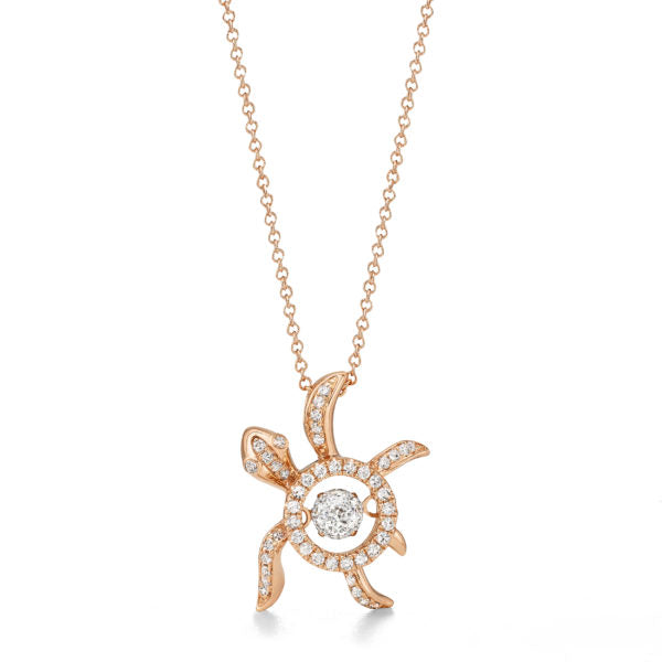 Crown Turtle Pendant