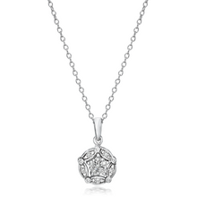 Load image into Gallery viewer, Convertible Diamond Necklace set in 925 Silver
