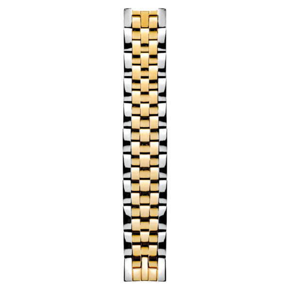 5 Link Two Tone Yellow Gold Plated Bracelet – 44-SS5TG